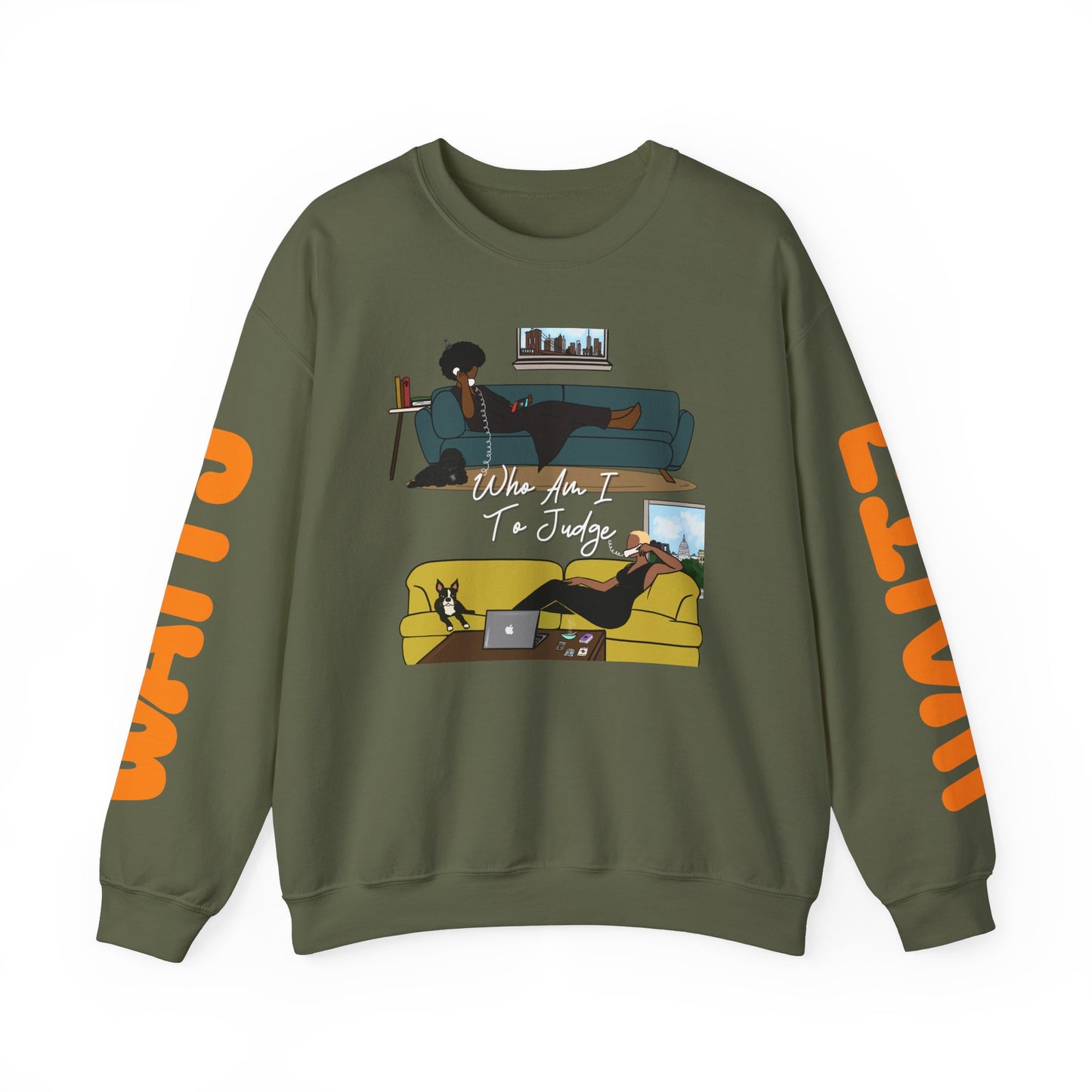 WAITJ Unisex Heavy Blend™ Crewneck Sweatshirt