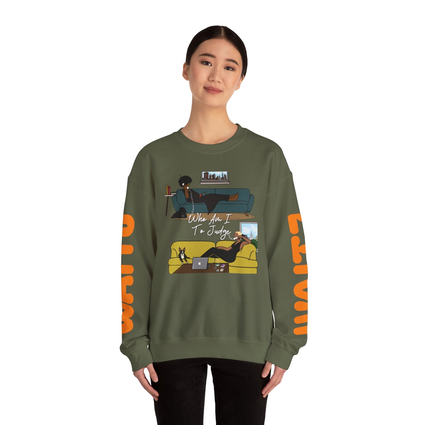 WAITJ Unisex Heavy Blend™ Crewneck Sweatshirt